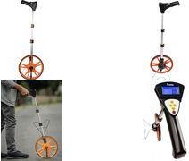 Bradas Messrad mit Digitalzähler & Teleskopgriff, im Koffer Raddurchmesser: 318 mm, hintergrundbeleuchtetes LCD-Display, - 1 Stück (DIY-MW10-D/CB)