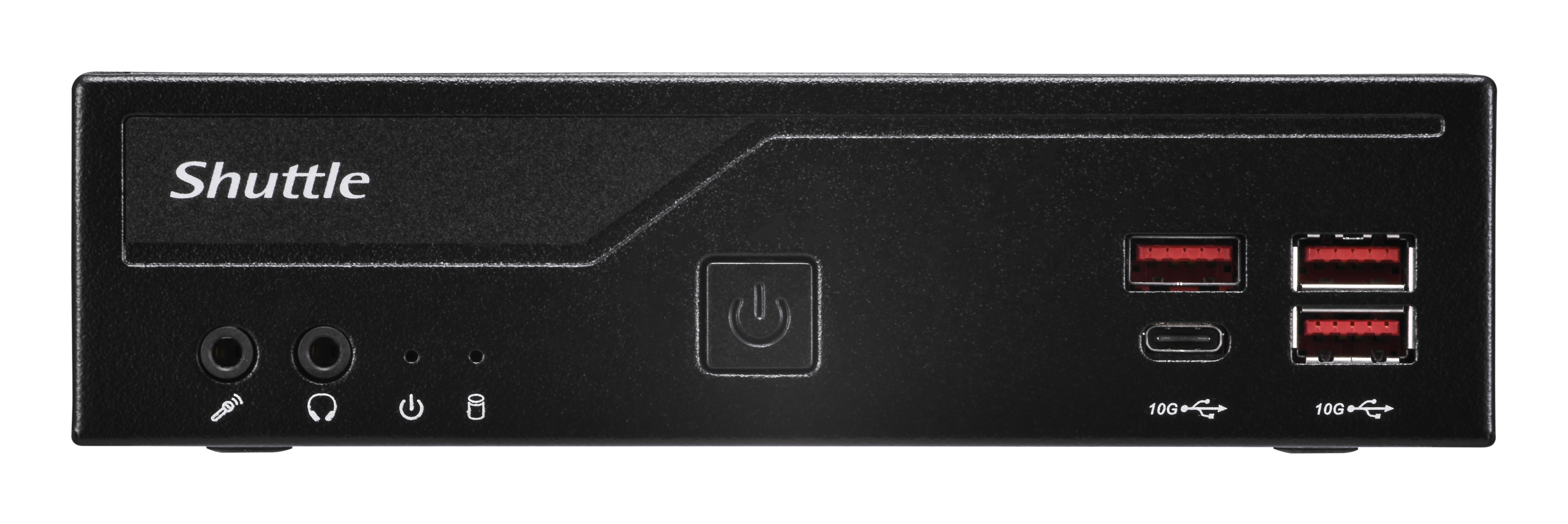 Shuttle XPC slim Series DB860 Barebone Intel B860 LGA 1851 SO-DIMM DDR5 96 GB RAM Schwarz