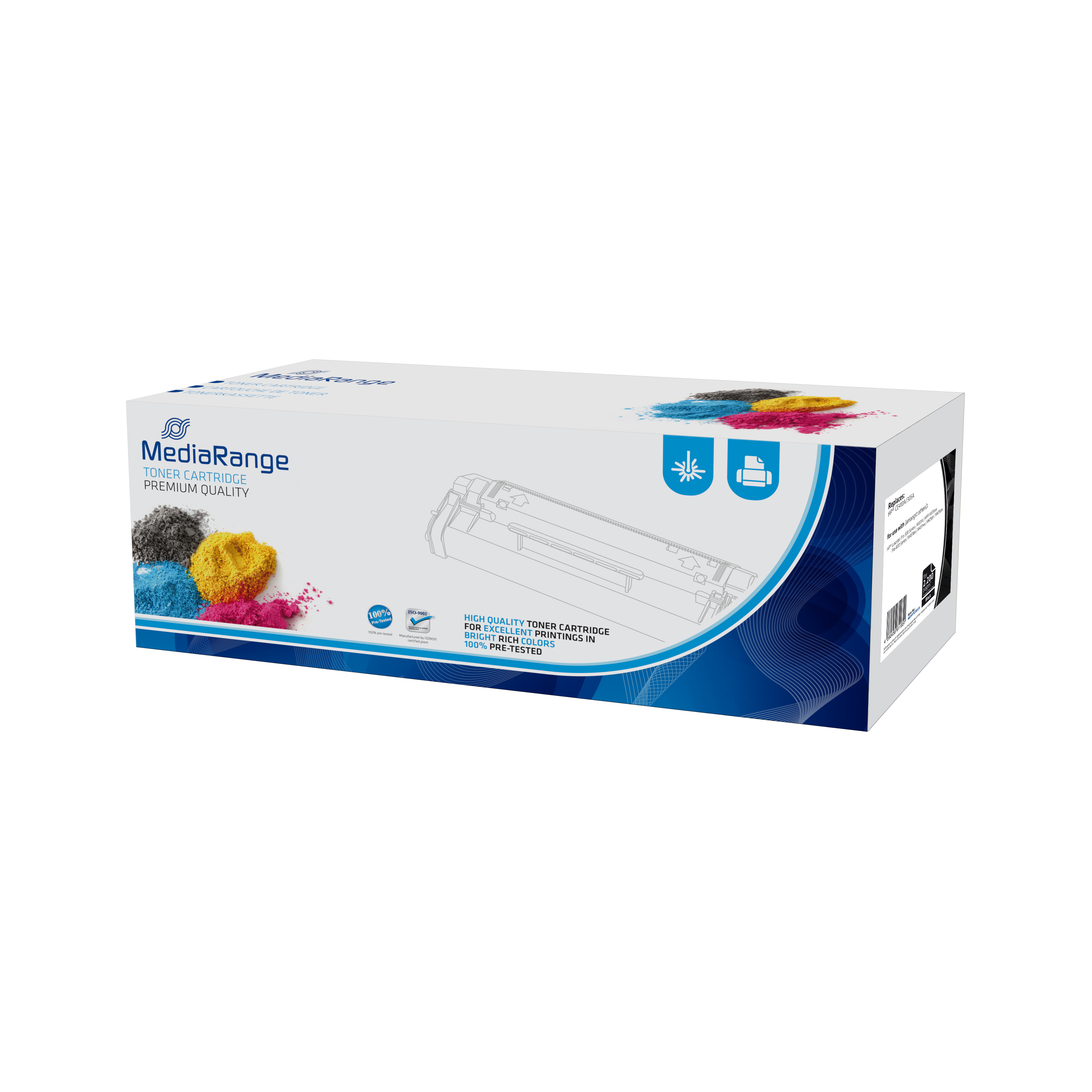 MediaRange MRHPTCE410A Tonerpatrone Schwarz