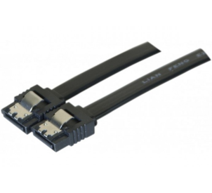 exertis Connect SATA III Kabel 50 cm 6 Gbit/s mit Verriegelung Schwarz