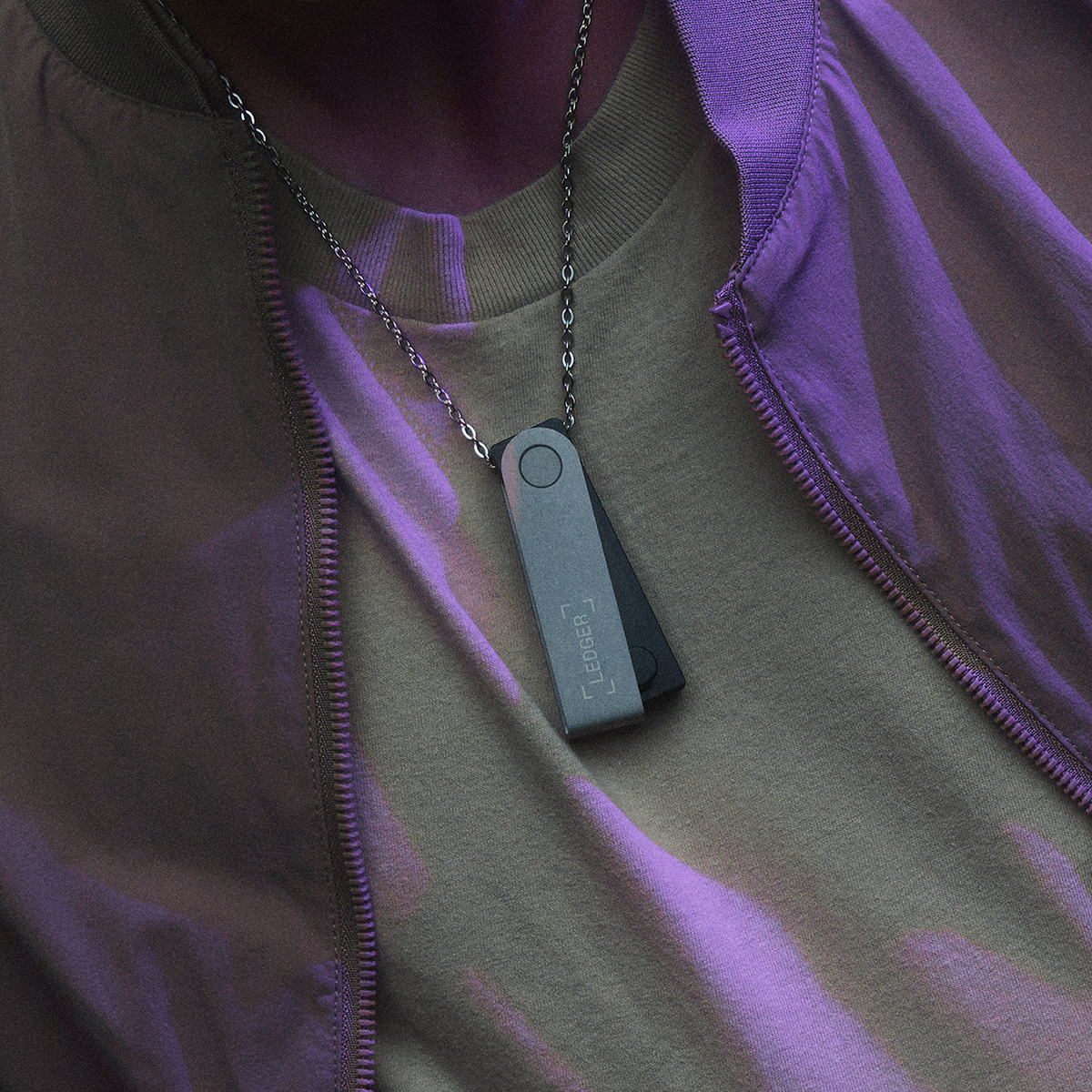 Ledger Nano S Plus Krypto-Wallet USB Lila