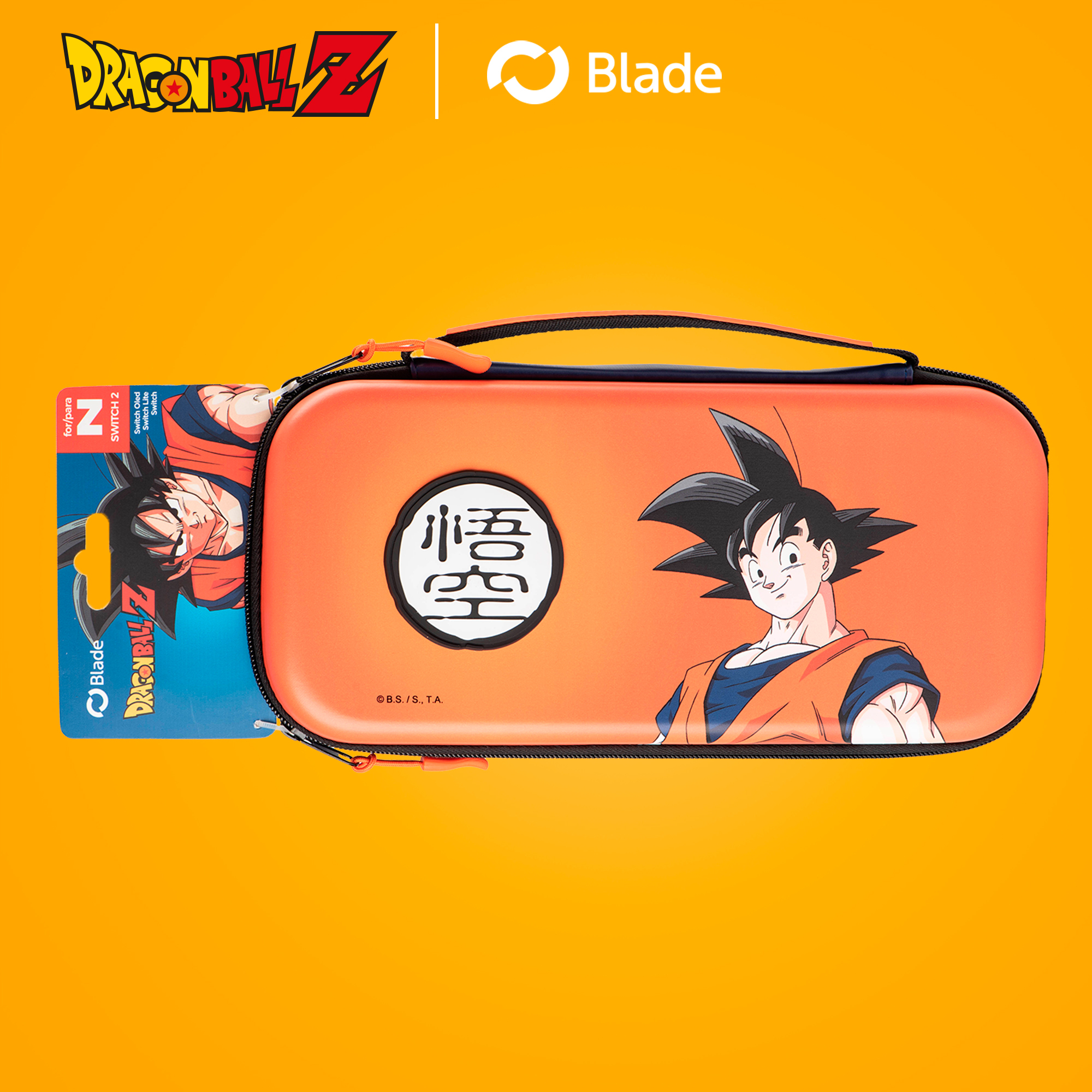 Blade Dragon Ball Z Tasche für Nintendo Switch 2 Orange