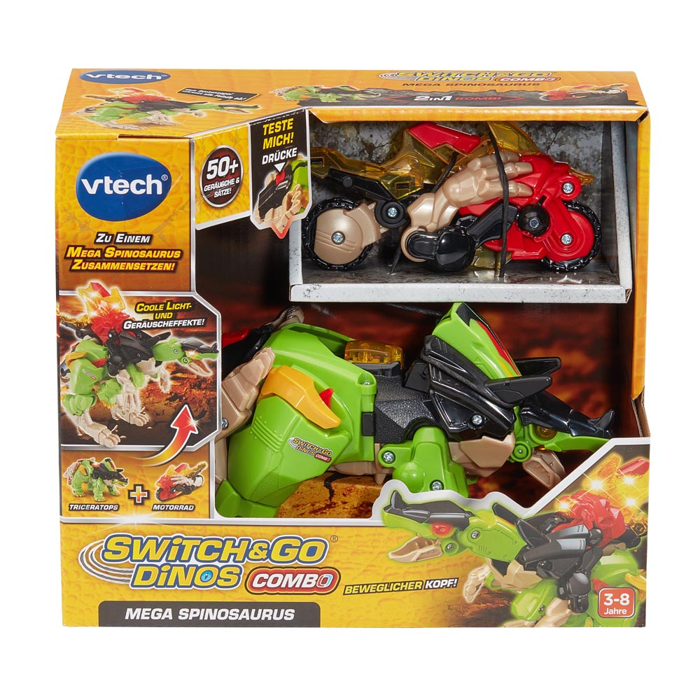 VTech Switch & Go Dinos Combo Mega Spinosaurus Mehrfarbig