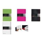 herlitz Notizheft my.book flex, A4, PP-Cover, hellgrün abgerundete Ecken, Verschluss- und Haltegummi in gelb, - 1 Stück (11361458)