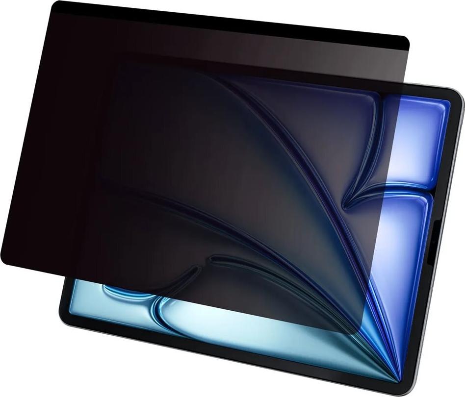 DICOTA Blickschutzfilter für Tablet 13" Querformat Magnetisch für Apple iPad Pro M4, Schwarz / Transparent