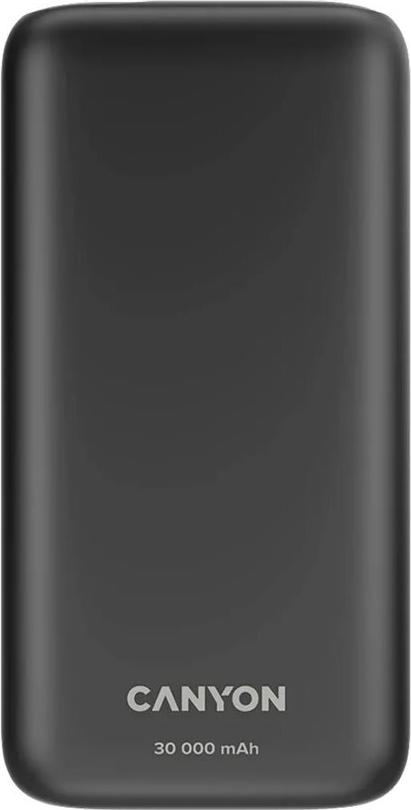 Canyon PB-301 Powerbank 30000 mAh 20 W PD/QC 3.0 Lithium-Polymer Schwarz