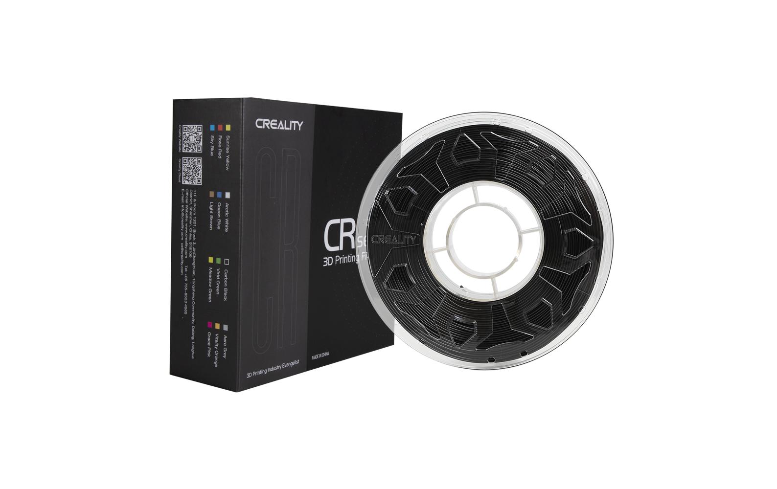 Creality Creality3D CR-PLA Filament 1.75 mm 1 kg Schwarz