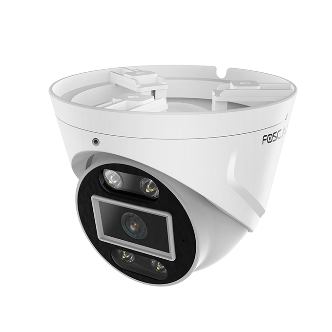 Foscam FNA108E-T4-2T 8-Kanal PoE NVR Videoüberwachungskit 8 MP Schwarz