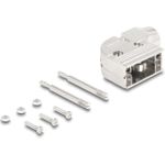 Delock D-Sub Gehäuse für 9 Pin Stecker / Buchse 90° gewinkelt (67023)
