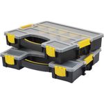 Basetech Sortimentskasten (L x B x H) 370 x 286 x 140 mm Anzahl Fächer: 15 variable Unterteilung Inhalt 1 St. (2226339)