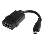 StarTech.com 12,70cm (5") High Speed HDMI Adapter Cable (HDADFM5IN)