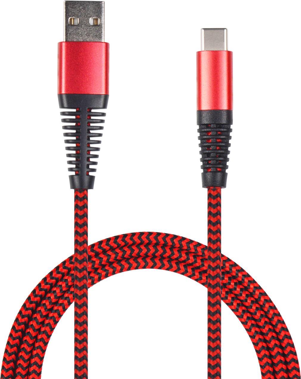 2GO 795947 USB Kabel 1 m USB 3.2 Gen 1 (3.1 Gen 1) USB B USB C Rot (795947)