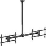 Equip Deckenhalterung 32"-60"/2TFT 40Kg Manu Dual-Screen sw lite Retail (650376)