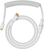 Glorious PC Gaming Race GMMK Coiled Cable Ghost White Spiralkabel USB-C/USB-A - weiß (GLO-KB-ACC-CBL-COIL-GWHT)
