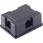 ShiverPeaks S/CONN maximum connectivity Adapter Modular Verbinder-ISDN-VerteilerBOX 3-fach, incl. Modularanschlußkabel 8/4, 3,0m (71400-3SET)