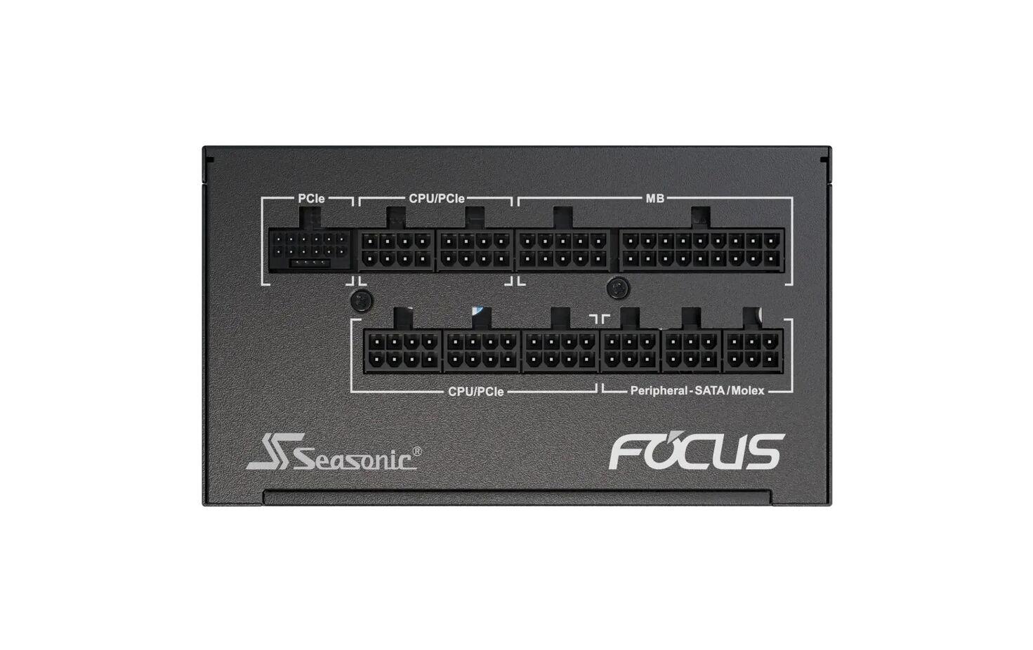 Seasonic Focus GX 750 W ATX 3.1 vollmodular 80 PLUS Gold Schwarz