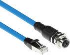 ACT Industrial 5.00 meters Sensor cable M12X 8-pin female chassis to RJ45, Superflex SF/UTP TPE cable, shielded (SC4952)