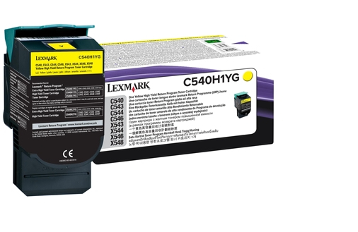 Lexmark C540H1YG Tonerpatrone 2000 Seiten Gelb
