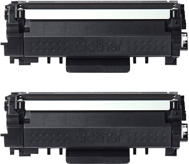 Brother TN TN2420TWIN 2er-Pack Original Tonerkartuschen Schwarz