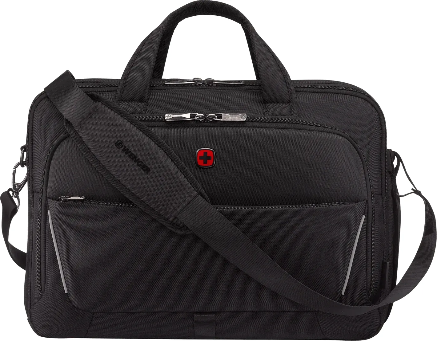 Wenger Meteor Brief 16 - 17'' Laptop Briefcase with Tablet Pocket Black (653498)