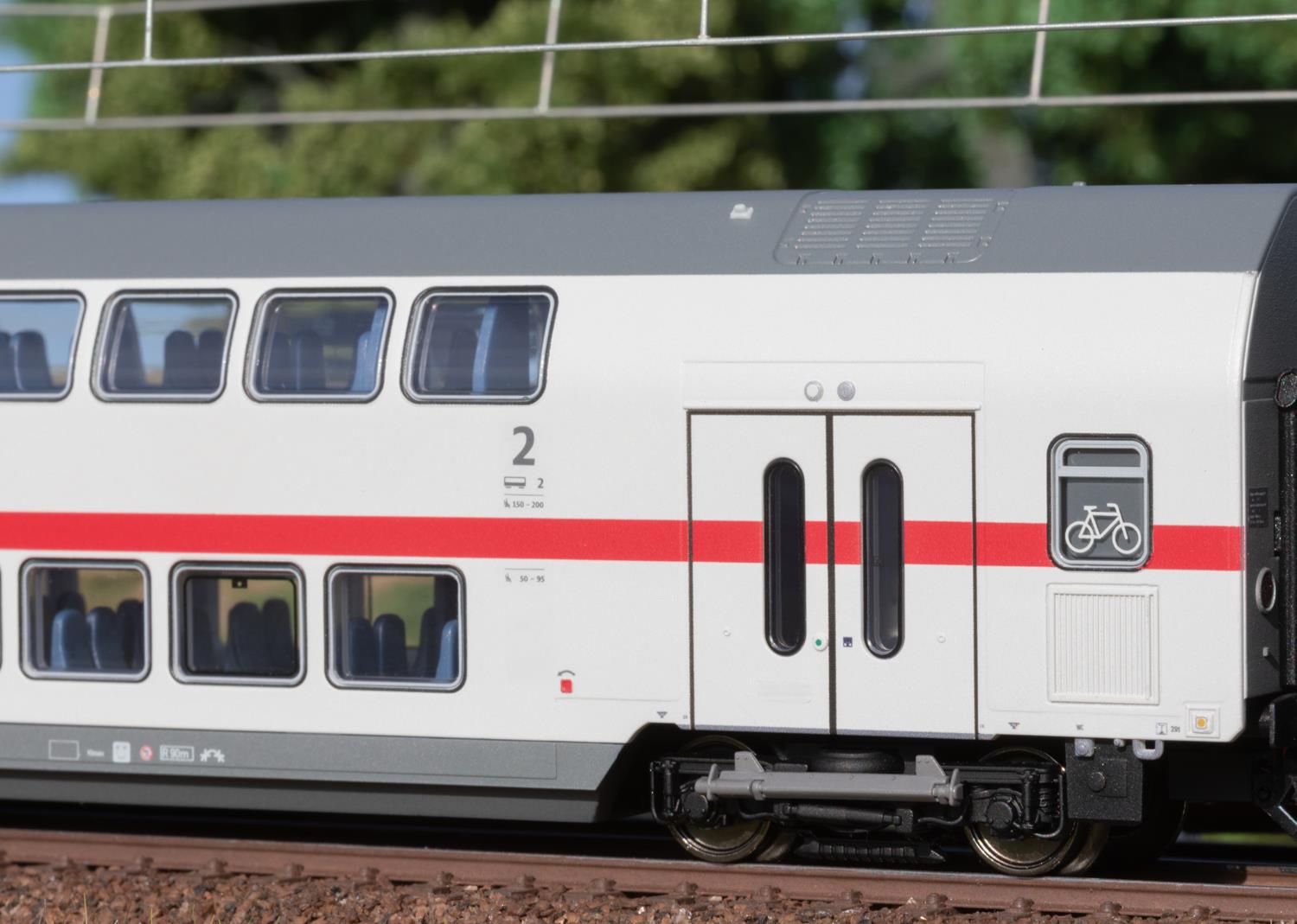 Märklin IC2 Doppelstock-Mittelwagen DBpza 682.2 - 2. Klasse (43490)