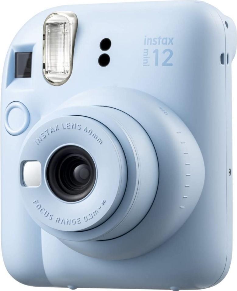 Fujifilm Instax Mini 12 Sofortbildkamera 60 mm Pastellblau