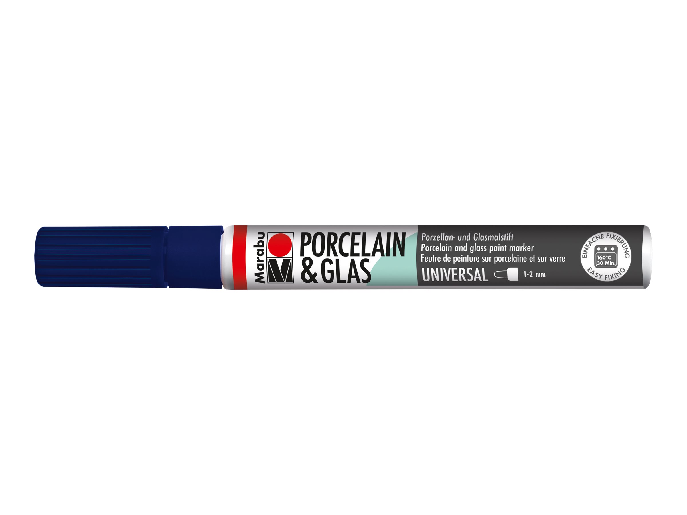 Marabu Porcelain Painter 293 Porzellanmarker 1–2 mm Wasserbasis Nachtblau