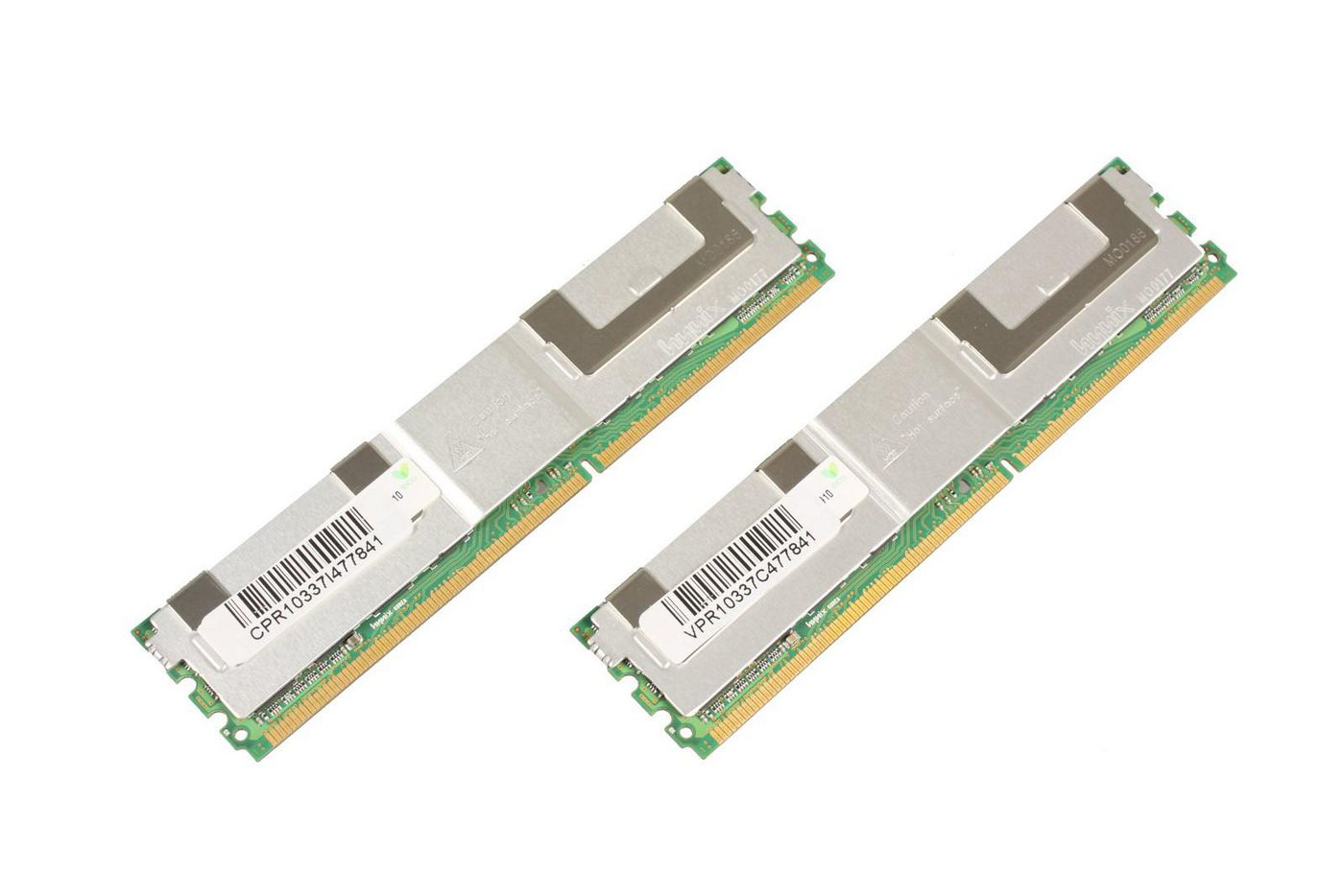CoreParts MMHP051-8GB Speichermodul 8 GB RAM (2 x 4 GB) DDR2 667 MHz ECC Voll gepuffert Grün