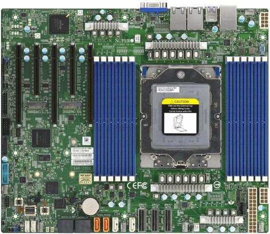 Supermicro MBD-H13SSL-N-B Server-Mainboard ATX Socket SP5 AMD EPYC 9004 (MBD-H13SSL-N-B) (geöffnet)