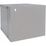 Intellinet Network Cabinet, Wall Mount (Double Section Hinged Swing Out), 6U, Usable Depth 235mm/Width 465mm, Grey, Flatpack, Max 30kg, Swings out for access to back of cabinet when installed on wall, 48,30cm (19"), Parts for wall install (eg screws/rawl plugs) not included (713757)