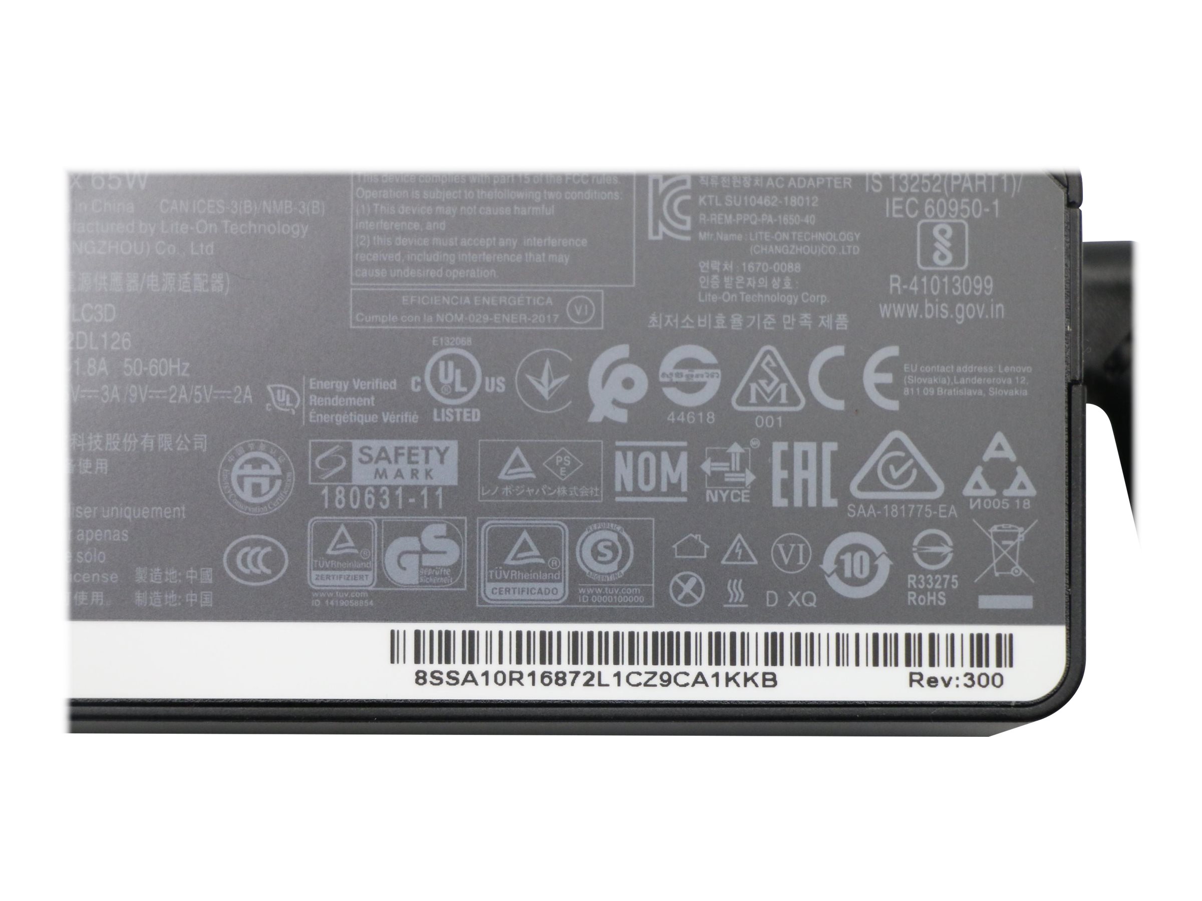 Lenovo Netzteil 65 W ADXL65YCL2D (3 Pin)