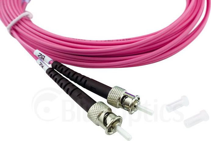 BlueOptics SFP3133FU1MK Glasfaserkabel 1 m LC ST OM4 Magenta (SFP3133FU1MK)