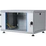 EFB-Elektronik 48,30cm (19") Wandgehäuse 9HE, fest, 1-teilig, RAL7035, Tiefe 500 mm Hersteller: EFB Elektronik (691709VGR.50)