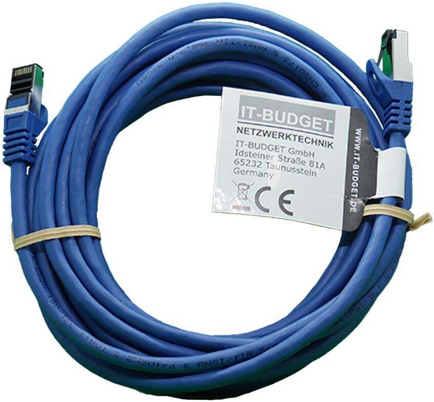 IT-BUDGET Vollkupfer Premium Patchkabel (90ITBFLEX81PK5B)