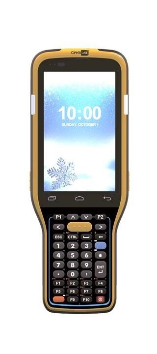 CipherLab RK95 Handheld-Computer 4,3" 2D Android Bluetooth 5 Schwarz, Gelb