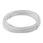 Wentronic Goobay Kupferlitze isoliert, Weiß, 10 m - 1-adrig, mehrdrahtig (18 x 0,1 mm) (55046)