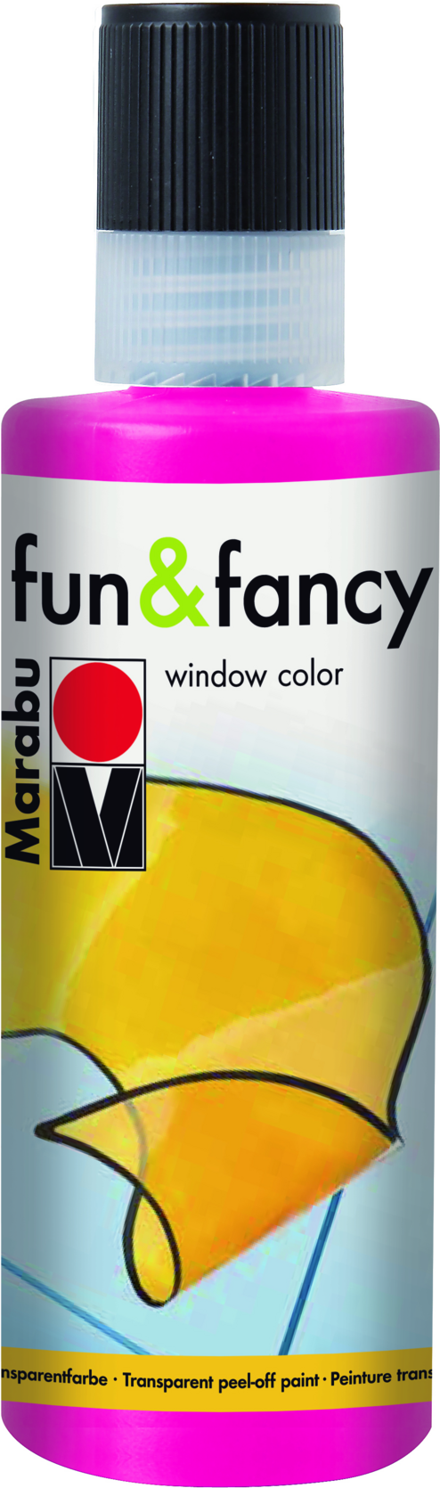 Marabu Window Color fun & fancy Glasfarbe 80 ml Himbeere