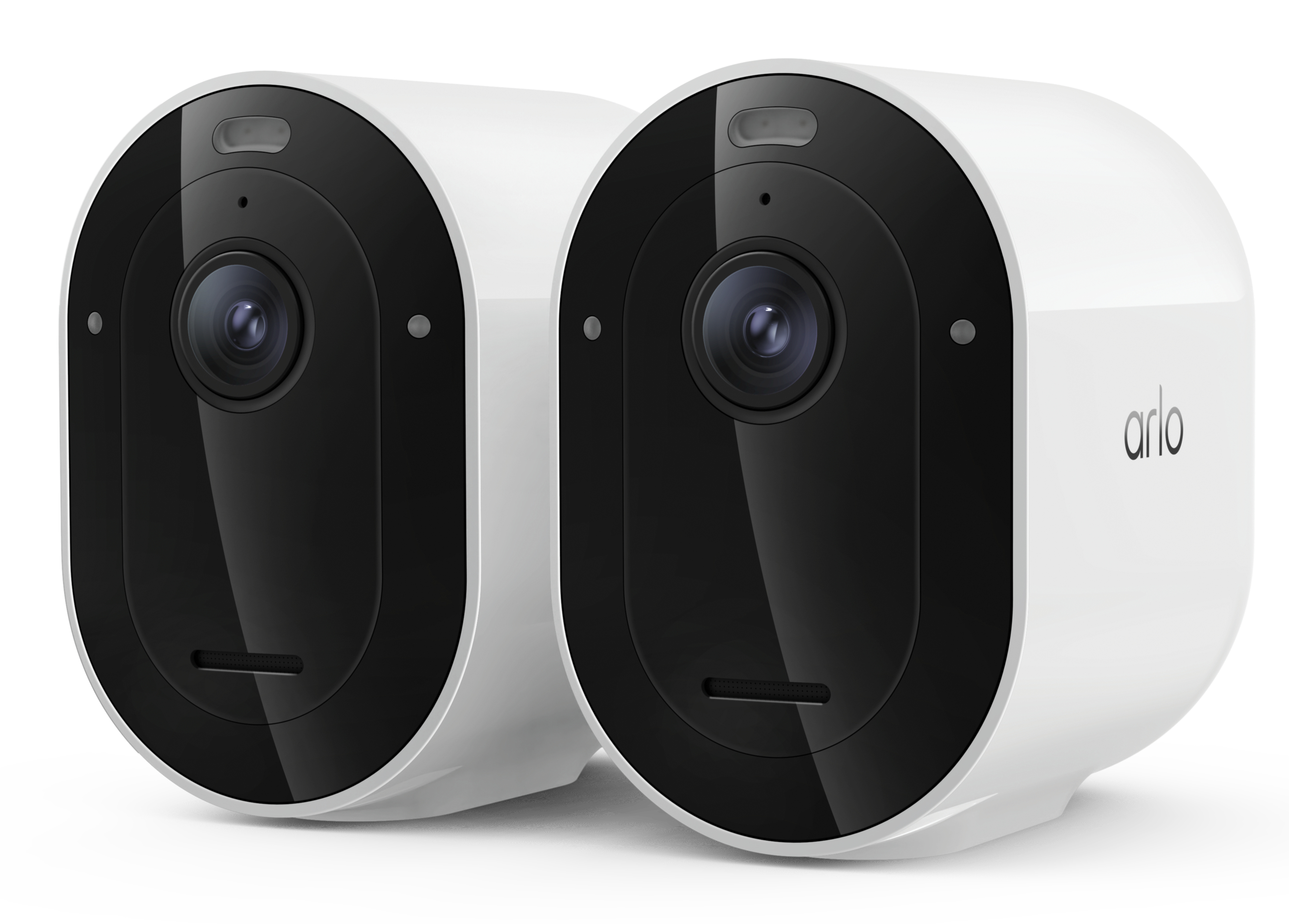 Arlo Pro 6 2K+ Überwachungskamera 2er-Set IP65 Schwarz/Weiß