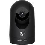 Foscam WiFi R8M 8MP Schwenk-Kamera Mikrowellenradar Schwarz (R8M 8MP Czarna)
