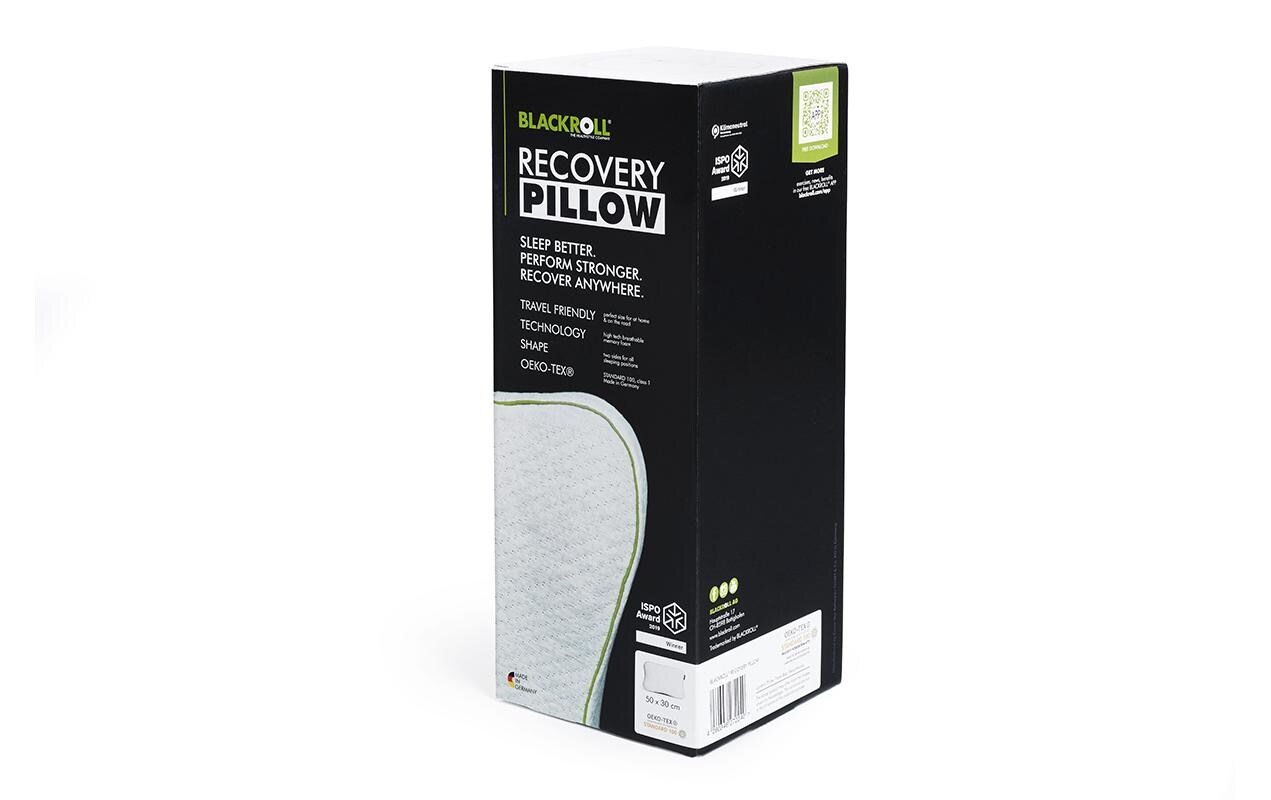 BLACKROLL Recovery Pillow Komprimierbar 49 x 28 x 11 cm Weiß