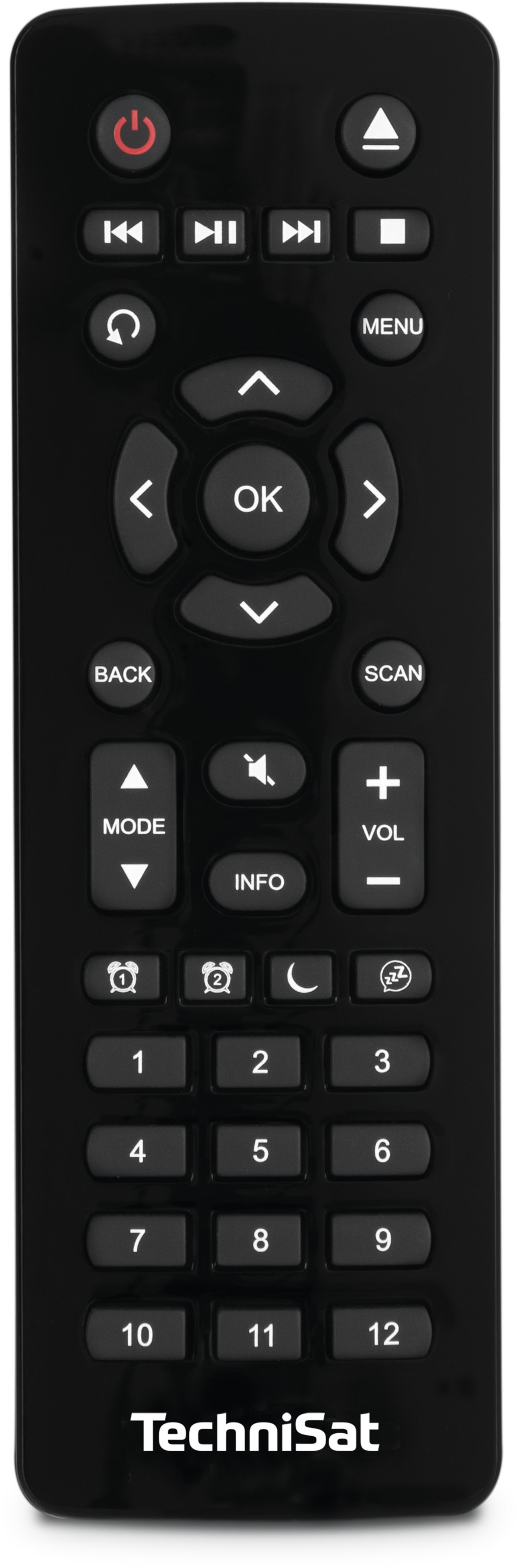TechniSat MultyRadio 4.0 SE Internetradio DAB+/FM mit CD-Player 3,2" Farbdisplay Schwarz/Weiß