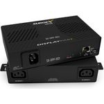 SurgeX DisplayPak+ IP Controlled 240V, 2x IEC C13, Slim Smart PDU with Multi-Stage Power Protection (SX-DPP-102I)