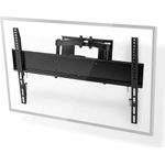 Nedis Vollbewegliche-TV-Wandhalterung 37 - 80 " | maximal unterstütztes Bildschirmgewicht: 35 kg | kippbar | drehbar | 6 Drehpunkt(e) | Stahl | Schwar (TVWM3551BK)