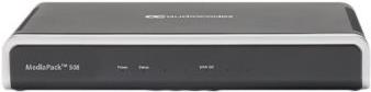 Audiocodes MediaPack 502 analog VoIP gateway with 2 FXS Voice Interfaces with software upgradable option to 4 FXS (MP502/2S/SIP)