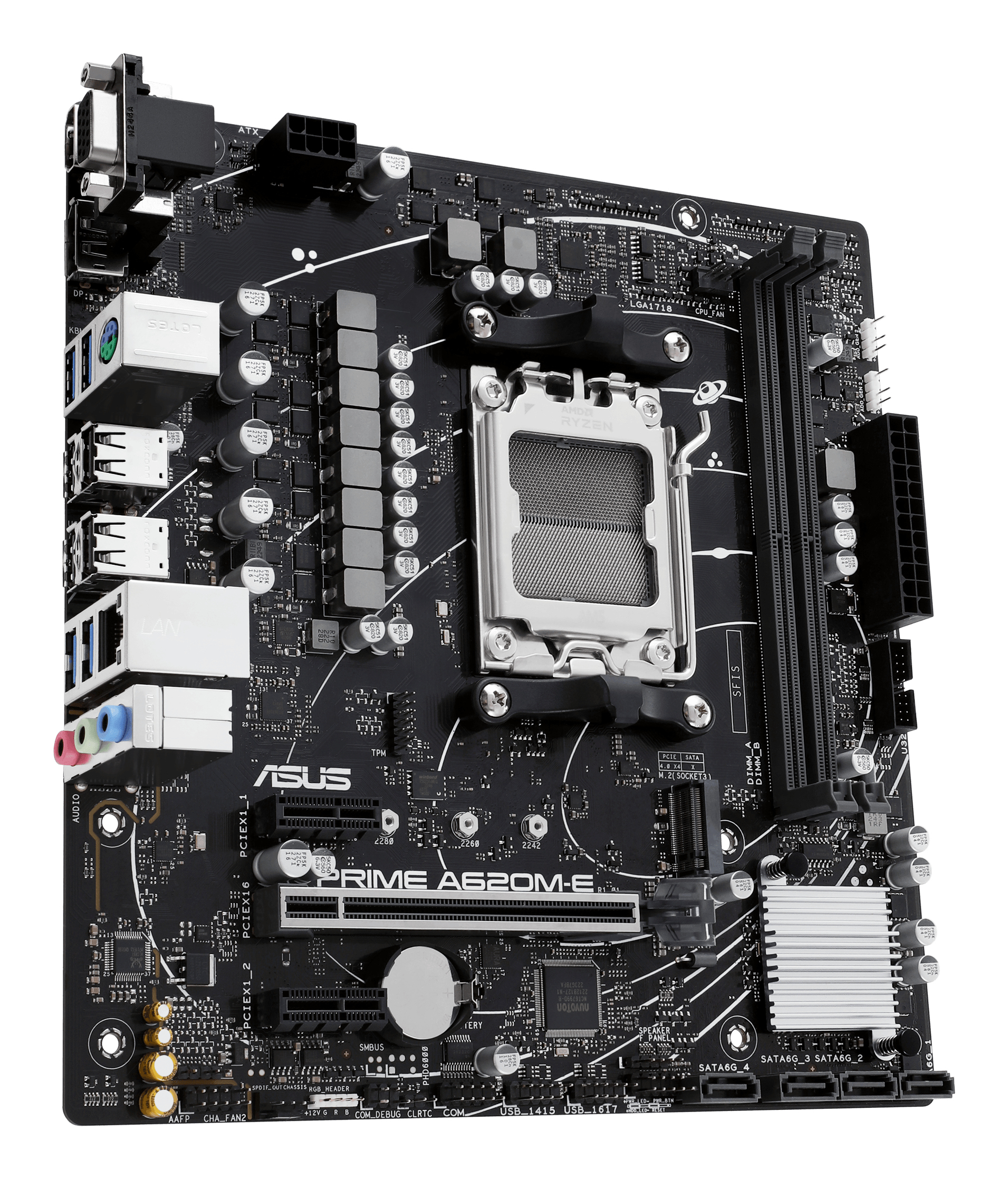 ASUS Prime A620M-E-CSM Mainboard AMD A620 Socket AM5 DDR5 Micro ATX