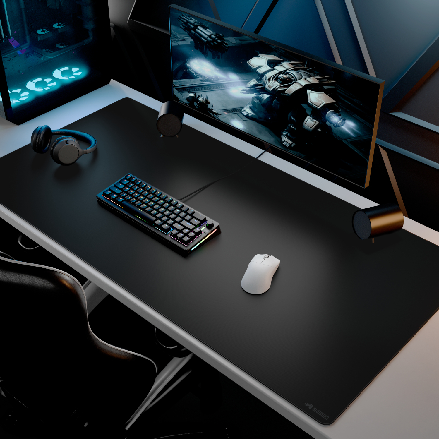 Glorious Mouse Pad 2 (GMP 2) Gaming-Mauspad 3XL Schwarz