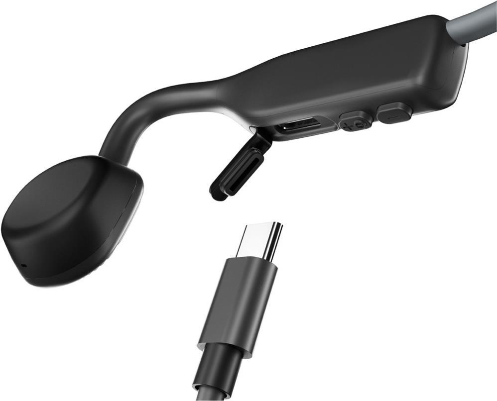 Aftershokz OpenMove Nackenband Bluetooth Kopfhörer Grau