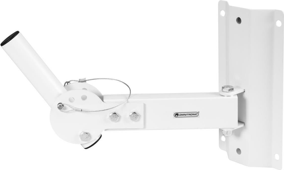 OMNITRONIC WH-1L Wandhalterung 25 kg max weiß (60004623)