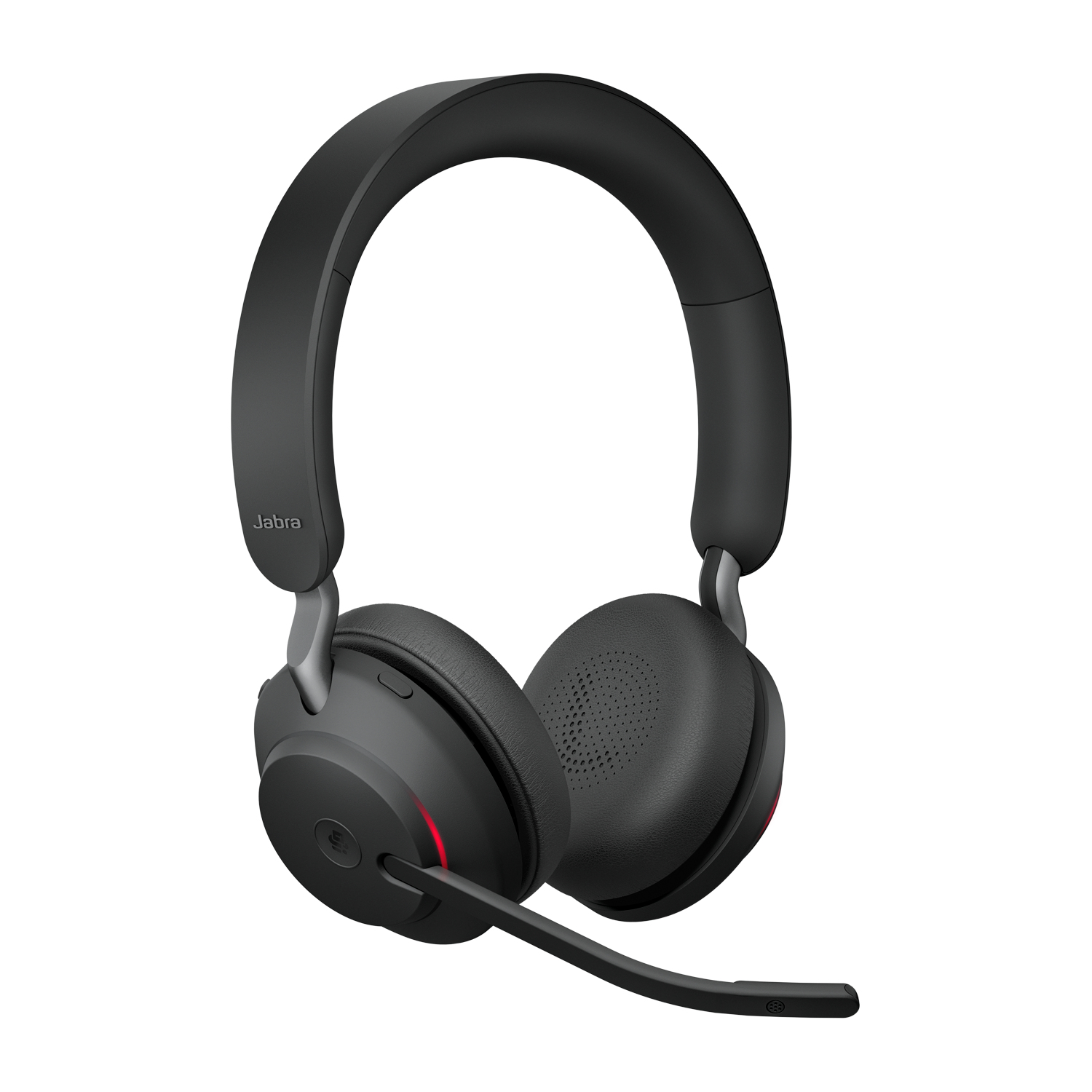 Jabra Evolve2 65 MS Stereo On-Ear Bluetooth Headset Schwarz