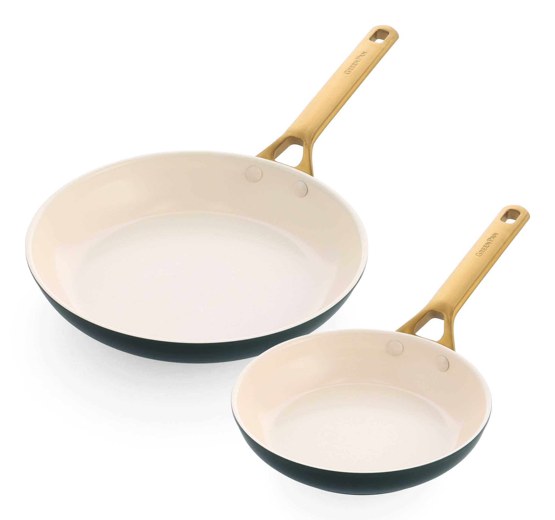 GreenPan Padova Reserve Bratpfannenset 2-teilig 20+26 cm Grün